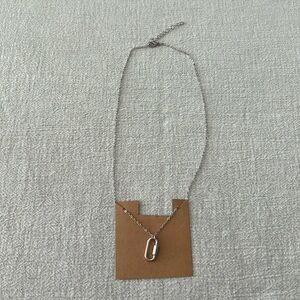 3/$15 or 4/$20 Simple silver necklace